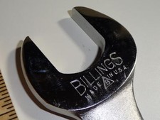 VTG Billings Vitalloy Open End Wrench 1035 NOS Scarce 1 1/16