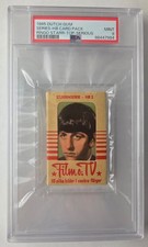 RINGO STARR 1965 DUTCH GUM HB UNOPENED PACK HIGHEST GRADED PSA 9 picture