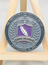 FBI Director’s Protective Detail Challenge Coin September 12 2001 Caveo Sicarius picture