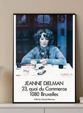 Jeanne Dielman 1080 Bruxelles 1976 Movie High Quality Matte Paper Poster 24x36 picture