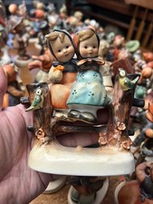 Rare Vintage Hummel Figurine Goebel Germany “Coquettes” 179 1950-1959* picture