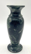 VTG Heavy Dark Green White Veining Polished Marble Stone 8