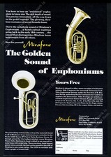 1976 Mirafone euphonium photo vintage print ad picture