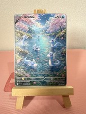 Lake Dratini Pokemon DISPLAY CARD picture