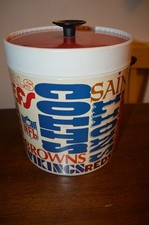 Vtg RARE 1980 Thermo Serv NFL Football