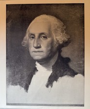 1903 Antique Perry Pictures George Washington Educational Art Print picture