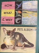 Vintage Trade Card Albums Bundle — 