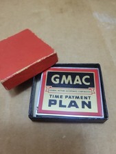 Vintage GMAC advertising tape measure, 1950's. Ex. Cond.  Original Box. Rare picture