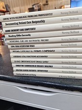 Vintage Nursing78  Skillbook Series Copyright 1978 12-Hardback Books - Used picture