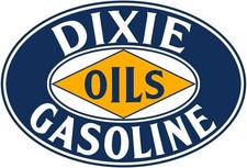 DIXIE OILS & GASOLINE NEW Sign: 28