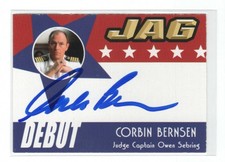 JAG Premiere Edition TK Legacy 2006 Auto Autograph D18 Corbin Bernsen picture