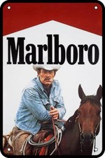 Retro Tin Metal Signs Vintage Sign Marlboro Cigarettes Tobacco Smoking Retro Met picture