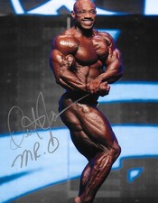 Dexter Jackson signed/auto 8x10 photo Bodybuilding Mr. Olympia Legend COA LOOK picture