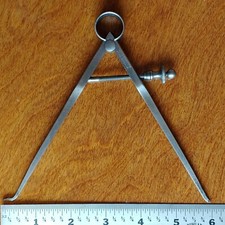 Vintage L S Starrett No. 74 Fay Machinist Modified Inside Spring Calipers picture