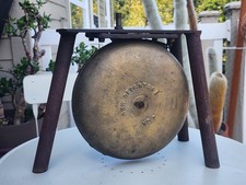 Antique New Departure No. 7 Rotary Gong Alarm Bell Pat. 1891 Bristol CT Trolley picture