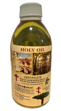 Holy Anointing Oil certified blessed in Holy Sepulchre Church 300ml Round picture