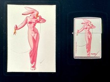 JK166 Zippo The Petty Girl 200 PG 409 Bunny picture