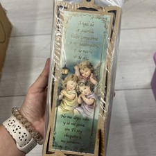 Set of 12x Child Angel Book Frame BAPTISM FIRST COMMUNION FAVORS BAUTIZO BODA picture