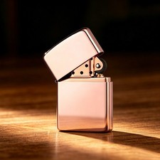 ZORRO Z902S Thickened Red Copper Windproof Kerosene Lighter,Collectible Lighter picture