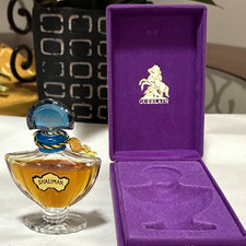 Guerlain Shalimar 1/2 fl oz  Perfume Bottle w/ Purple Case sealed  VNTG picture