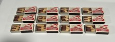 12 Vtg Bryant & May Windproof Flamers Matchbox Lot Thick Utility Box England picture