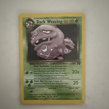 Pokemon Dark Weezing Team Rocket Card 31/82 picture