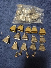 Vintage Large Collection Of 32 Metal cowbells picture