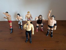 YUJIN All Japan Pro Wrestling Figures Set of 6 SR Series Collectible, Used picture