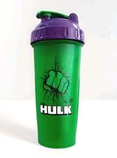 Marvel Incredible Hulk Perfect Shaker Plastic Blending 24oz Drink Cup New NOS picture