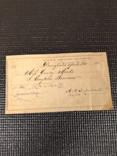Original 1864 Civil War Military Pass To Memphis Tennessee - Provost Marshal  picture