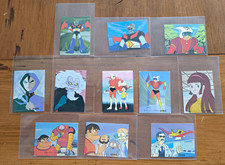 Mazinger Z Japanese Non-Sport Trading Card Lot (11 Cards) Calbee picture