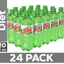 NEW24 Pack 20 oz Mountain Dew Diet Soda  picture