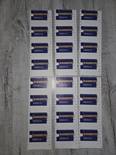 2007 UNUSED BLOCKBUSTER MEMBERSHIP CARD SHEETS Lot picture