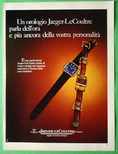 Jaeger-LeCoultre Advertisement 1 Page Original Watch 1973 picture