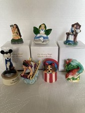Lenox Disney Magic Thimble Figurines, Lot Of 7 picture