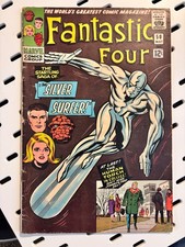 Fantastic Four #50 1st silver surfer cover 1966 3.0 picture