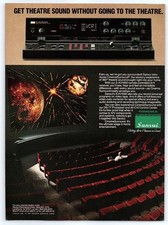 Sansui S-XV1000 Audio Receiver Print Ad 8x10