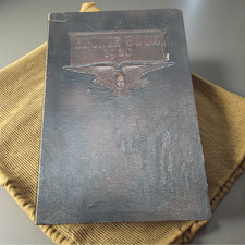 Central State Normal School Edmond Oklahoma 1920 Antique Bronze Book Yearbook picture