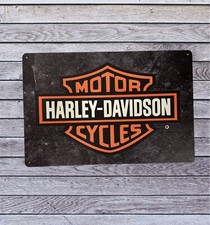 Harley Davidson Motorcycle Vintage Style Tin Bar Sign Man Cave Collectible New picture