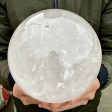 7.8LB Natural clear quartz sphere quartz crystal ball reiki Energy healing picture