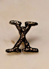 X-FILES PROMO SUNCOAST EXCLUSIVE VIDEO PROMO PINS 1CM X 1.5CM SILVER METAL COLOR picture