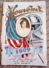 1909 I.X.L School Victor Township Osborne County Kansas Teacher Souvenir Pupils picture