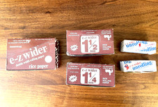 Vintage 1977 E-Z Wider Rice Paper Products from Decrim Party Robert Burton logo. picture