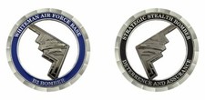 WHITEMAN AIR FORCE BASE AFB B-2 STEALTH BOMBER 1.75