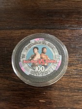 De La Hoya Vs. Mosley Sept 13, 2003 Las Vegas $100 Casino Chip picture