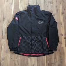 Coca-Cola FIFA Official Partner Hooded Jacket Black Red Mesh Lining Size L picture