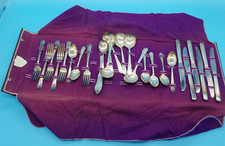 VINTAGE Linton Silver Plate 26 PC Flat wear Set serving for 6 Anti -Tarnish picture