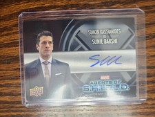 2020 Marvel Agents of SHIELD Compendium Simon Kassianides Sunil Bakshi Auto picture