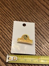 Seaworld Adventure Parks Vintage Old Logo New On Card  picture