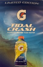 2 Pack Gatorade Tidal Crash Rare Hydration Sports Drink Full Bottles Sport Sport picture